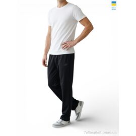 Фотография Спортивные брюки мужские Весна/осень X20NI чорний (5 шт. р.сетка 50-58) "Sport style" недорого оптом от прямого поставщика