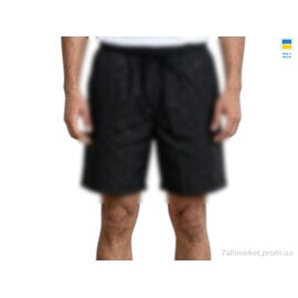 Фотография Шорты мужские Лето 005NI чорний (5 шт. р.сетка 58-66) "Sport style" недорого оптом от прямого поставщика