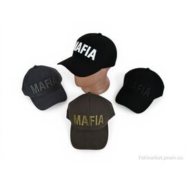 Фотография Кепка для мужчин Лето Бейсболка коттон на регуляторі 002 mix (5 шт. р.сетка 56-58) "Cheryagroup" недорого оптом от прямого поставщика