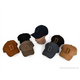 Фотография Кепка для мужчин Лето Бейсболка коттон на регуляторі 002-1 mix (5 шт. р.сетка 56-58) "Cheryagroup" недорого оптом от прямого поставщика
