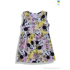 Фотография Платье детское Лето 241281 жовтий (4 шт. р.сетка 86-128) "Kir15" недорого оптом от прямого поставщика