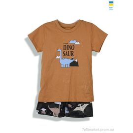 Костюм дитячий Літо 221282 жовтий (4 шт. р.сітка86-128) "Kir15" недорого оптом від прямого постачальника