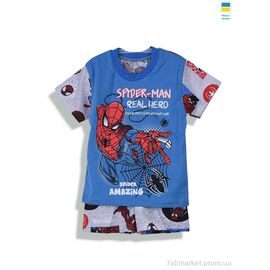 Костюм дитячий Літо 22126 синій (5 шт. р.сітка86-128) "Kir15" недорого оптом від прямого постачальника