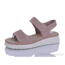 Босоніжки жіночі літні Літо 181 pink (8 пар р.37-41) "Коронате" недорого оптом від прямого постачальника