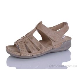 Босоніжки жіночі літні Літо 161-3 (8 пар р.37-42) "Коронате" недорого оптом від прямого постачальника