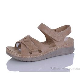 Босоніжки жіночі літні Літо 160-3 (8 пар р.37-42) "Коронате" недорого оптом від прямого постачальника