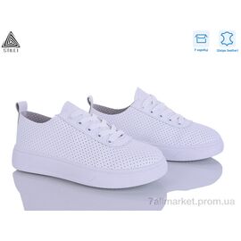 Фотография Кроссовки женские модные Лето R240 шкіра (8 пар р.36-41) "STILLI Group" недорого оптом от прямого поставщика