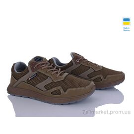 Кросівки чоловічі модні Весна/осінь S2 койот (8 пар р.40-45) "Paolla" недорого оптом від прямого постачальника