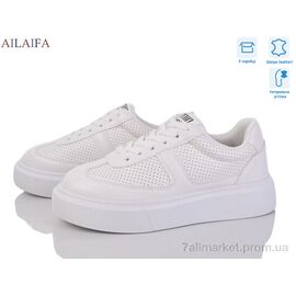 Фотография Кроссовки женские модные Весна/осень 8832-1 (8 пар р.36-41) "Ailaifa" недорого оптом от прямого поставщика