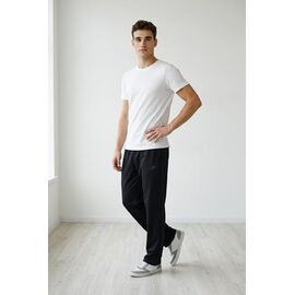 Штани спортивні чоловічі 20-0 black р.50-58 "VICTORY" недорого оптом від прямого постачальника