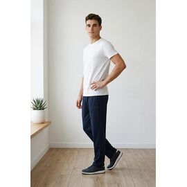 Штани спортивні чоловічі 20 navy р.50-58 "VICTORY" недорого оптом від прямого постачальника