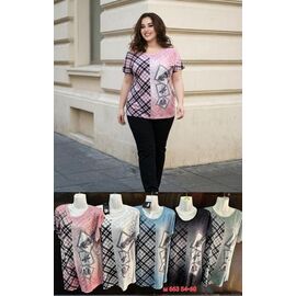 футболка жіноча M63 mix р.54-60 "VICTORY" недорого оптом від прямого постачальника