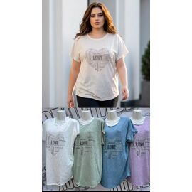 футболка жіноча M683 mix р.L-2XL "VICTORY" недорого оптом від прямого постачальника