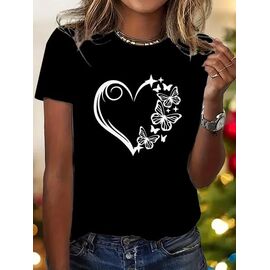 футболка жіноча AL23 black р.M-3XL "Алия" недорого оптом від прямого постачальника