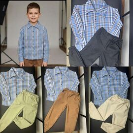 Костюм дитячий на хлопчика ML4561 mint р.116-146 "Meloria" недорого оптом від прямого постачальника