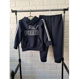 Костюм дитячий спортивний на дівчинку PR811 navy р.98-110 "Proschenko" недорого оптом від прямого постачальника