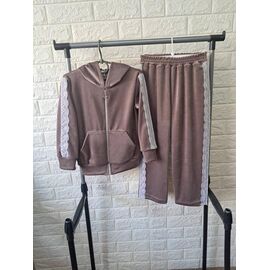 Костюм дитячий спортивний на дівчинку PR836 beige р.5-8 "Proschenko" недорого оптом від прямого постачальника