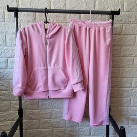 Фотография Костюм детский спортивный на девочку PR837 pink р.5-8 "Proschenko" недорого оптом от прямого поставщика