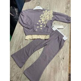 Костюм дитячий на дівчинку PR882 grey р.2-5 "Proschenko" недорого оптом від прямого постачальника