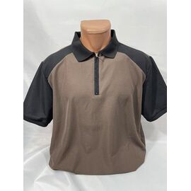 Фотография Футболка мужская SB1635 brown р.L-5XL "Sabihina" недорого оптом от прямого поставщика