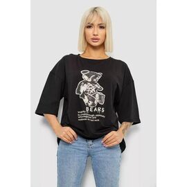 футболка жіноча 2029 black р.L-XL "Seven Group" недорого оптом від прямого постачальника