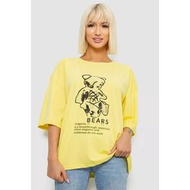 футболка жіноча 2029 yellow р.L-XL "Seven Group" недорого оптом від прямого постачальника