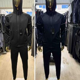 Костюм спортивний чоловічий SV1976 black р.46-54 "WHITE" недорого оптом від прямого постачальника