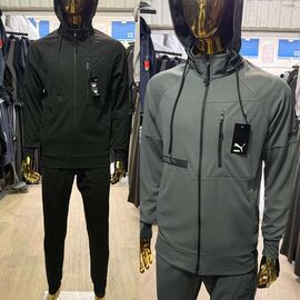 Костюм спортивний чоловічий SV1980 black р.46-54 "WHITE" недорого оптом від прямого постачальника