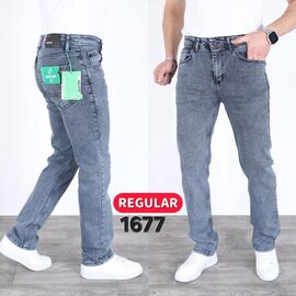 Джинси чоловічі 1677 l.blue р.30-36 "Ruxa" недорого оптом від прямого постачальника