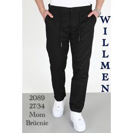Чоловічі брюки 2089 black р.27-34 "Ruxa" недорого оптом від прямого постачальника