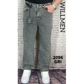 Джинси чоловічі 2096 grey р.34-40 "Ruxa" недорого оптом від прямого постачальника