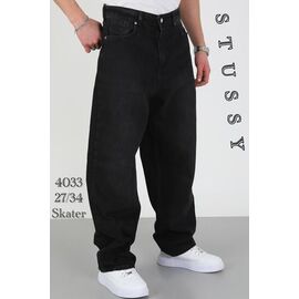 Джинси чоловічі 4033 black р.27-34 "Ruxa" недорого оптом від прямого постачальника