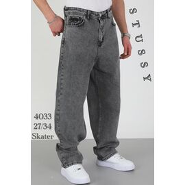 Фотография Джинсы мужские 4033 grey р.27-34 "Ruxa" недорого оптом от прямого поставщика
