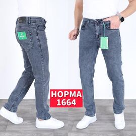 Фотография Джинсы мужские 1664 blue р.29-36 "Ruxa" недорого оптом от прямого поставщика