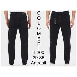 Фотография Джинсы мужские T200 black р.29-36 "Ruxa" недорого оптом от прямого поставщика