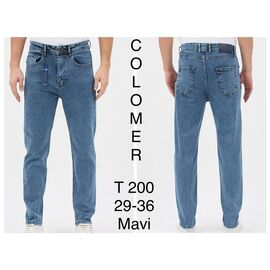 Фотография Джинсы мужские T200 l.blue р.29-36 "Ruxa" недорого оптом от прямого поставщика