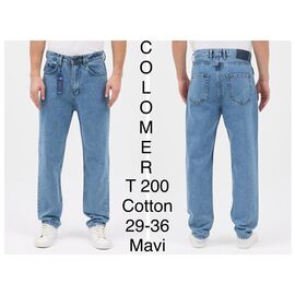 Фотография Джинсы мужские T200 mavi-l.blue р.29-36 "Ruxa" недорого оптом от прямого поставщика