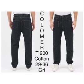 Фотография Джинсы мужские T200 gri-d.grey р.29-36 "Ruxa" недорого оптом от прямого поставщика