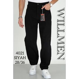 Фотография Джинсы мужские 4021 black р.28-36 "Ruxa" недорого оптом от прямого поставщика