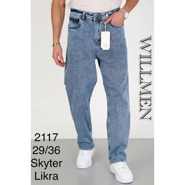 Фотография Джинсы мужские 2117 l.blue р.29-36 "Ruxa" недорого оптом от прямого поставщика