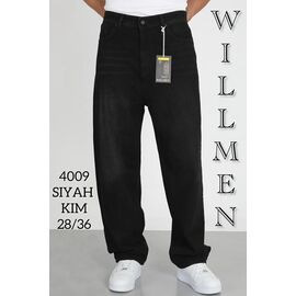 Фотография Джинсы мужские 4009 black-d.grey р.28-36 "Ruxa" недорого оптом от прямого поставщика