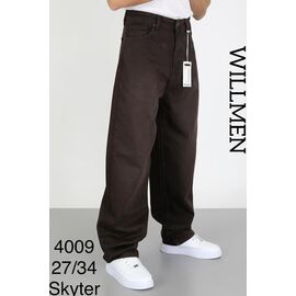 Фотография Джинсы мужские 4009 coffee р.27-34 "Ruxa" недорого оптом от прямого поставщика