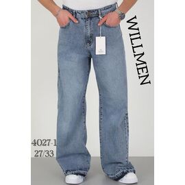 Джинси чоловічі 4027-1 blue р.27-33 "Ruxa" недорого оптом від прямого постачальника