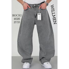 Джинси чоловічі 4026 l.grey р.27-33 "Ruxa" недорого оптом від прямого постачальника