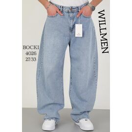 Джинси чоловічі 4026 mavi-l.blue р.27-33 "Ruxa" недорого оптом від прямого постачальника