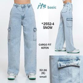 Джинси жіночі 2552-4 l.blue р.32-36 "Ruxa" недорого оптом від прямого постачальника