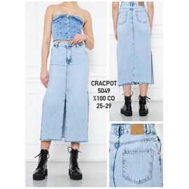 Спідниця жіноча 5049 l.blue р.25-29 "Ruxa" недорого оптом від прямого постачальника