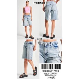 Шорти жіночі 3348-4-32 l.blue р.34-42 "Ruxa" недорого оптом від прямого постачальника