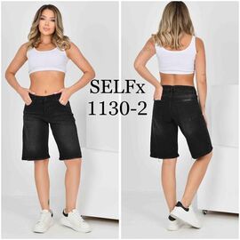 Шорти жіночі 1130-2 black р.25-30 "Ruxa" недорого оптом від прямого постачальника