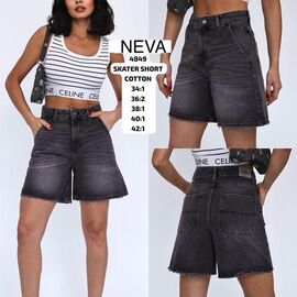 Шорти жіночі 4749 d.grey р.34-42 "Ruxa" недорого оптом від прямого постачальника